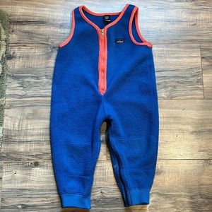 Patagonia fleece overall